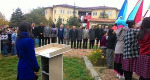 Cumhuriyetimizin kurucusu Mustafa Kemal Atatürk, aramızdan ayrılışının 77. Yılında düzenlenen törenle anıldı.