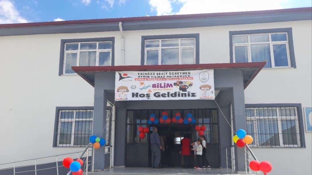 EKİNÖZÜ ŞEHİT ÖĞRETMEN AYDIN YILMAZ ORTAOKULU TÜBİTAK 4006-BİLİM FUARI 